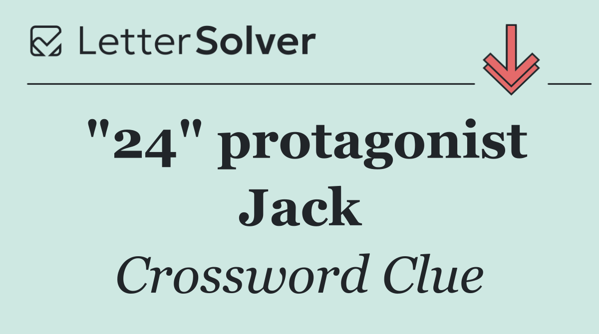 "24" protagonist Jack