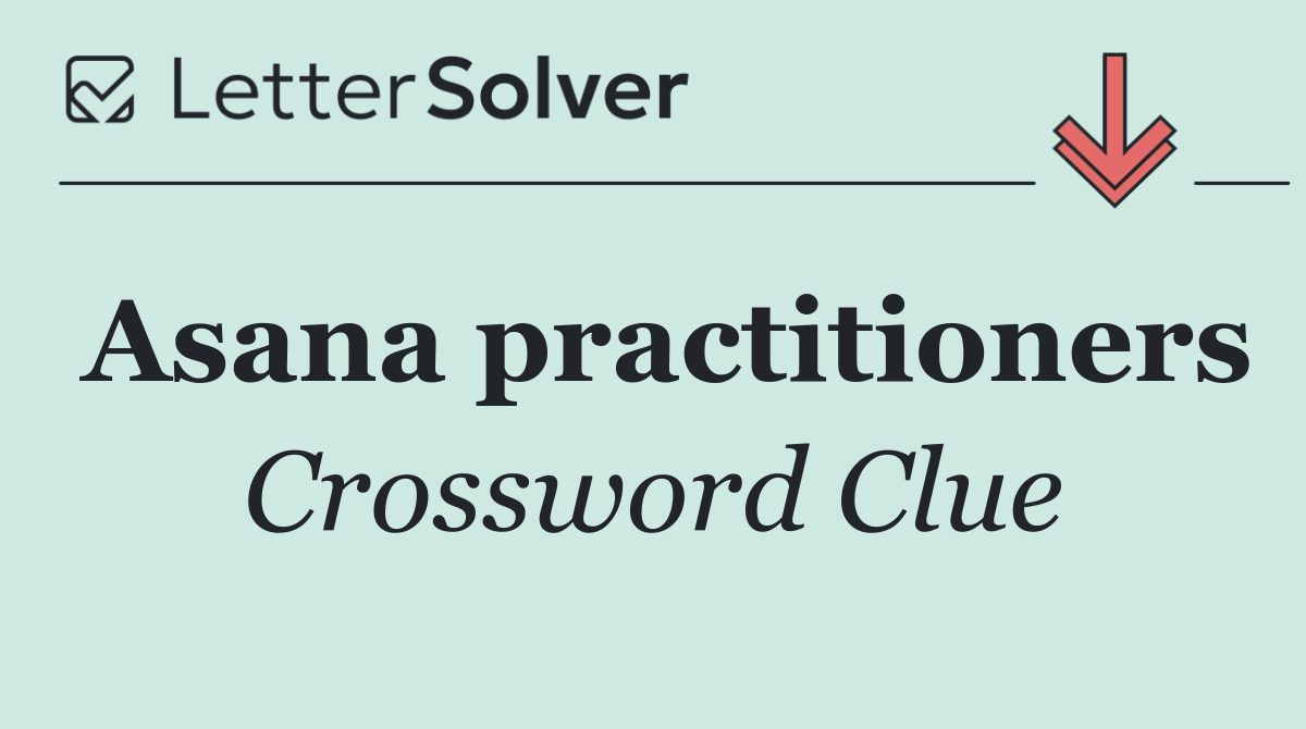 Asana practitioners