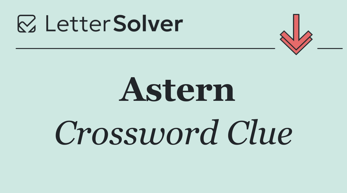 Astern