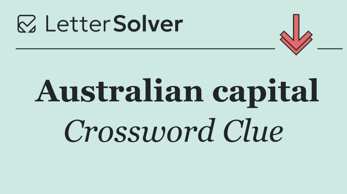 Australian capital
