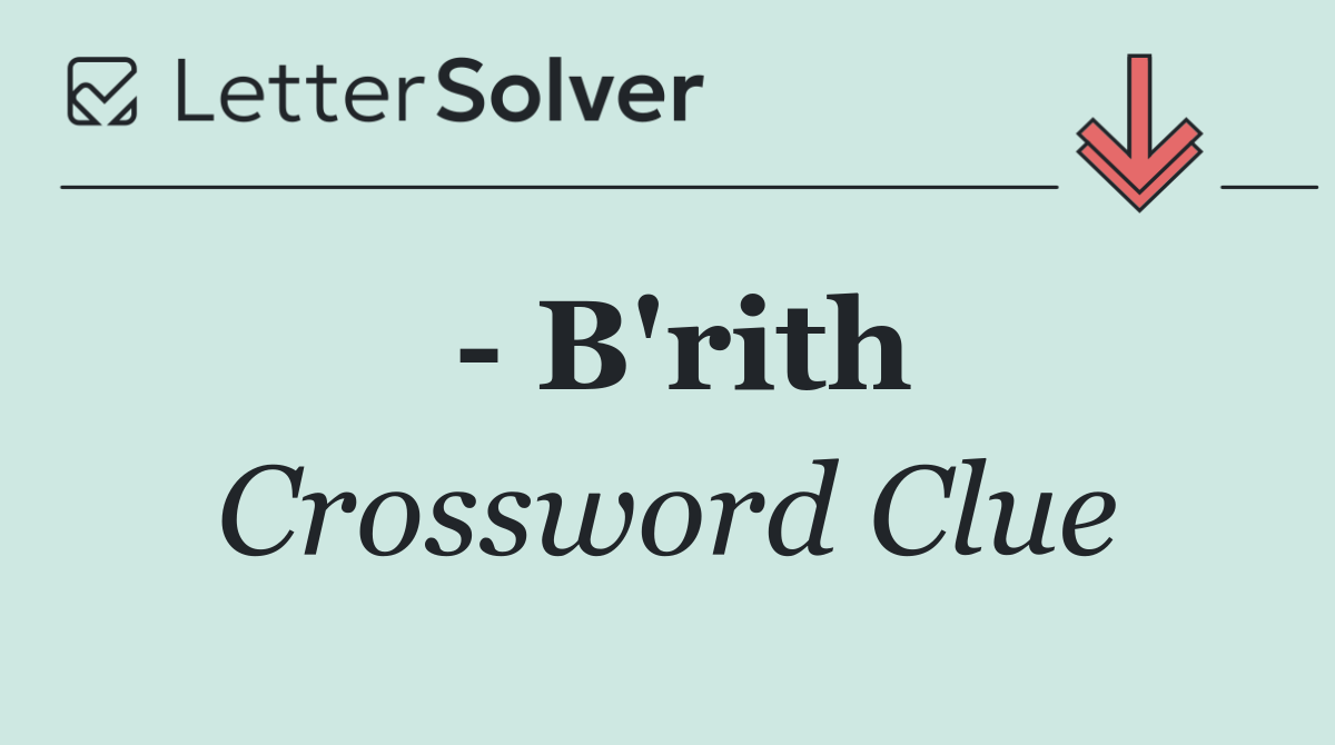   B'rith