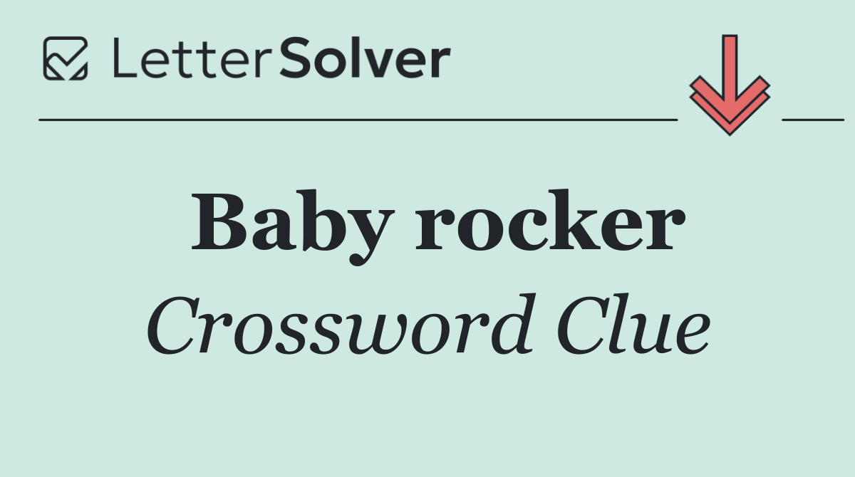 Baby rocker