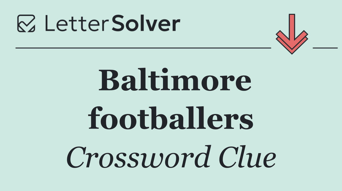 Baltimore footballers