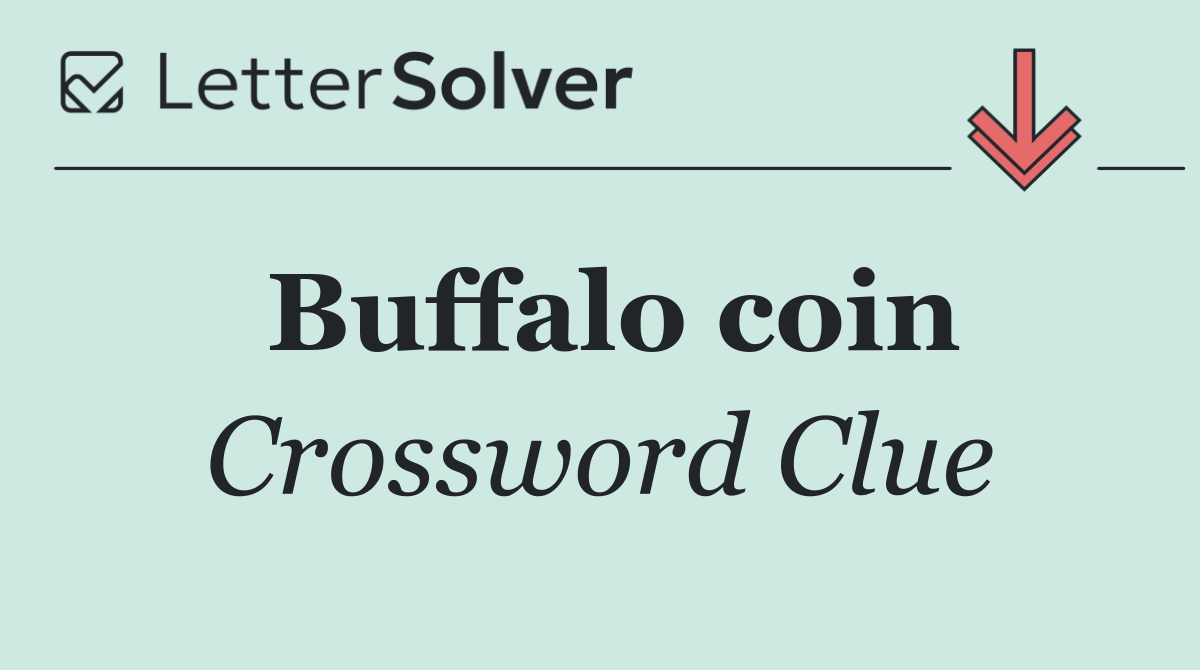 Buffalo coin