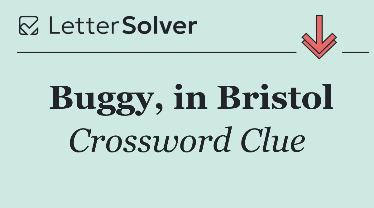 Buggy, in Bristol