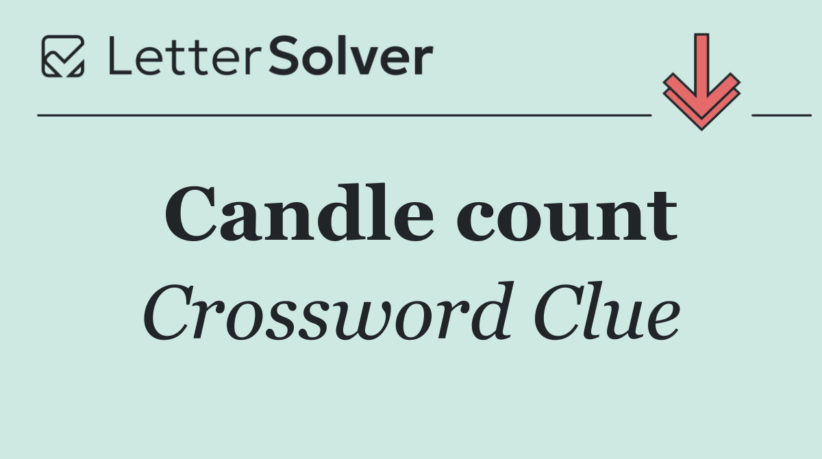 Candle count