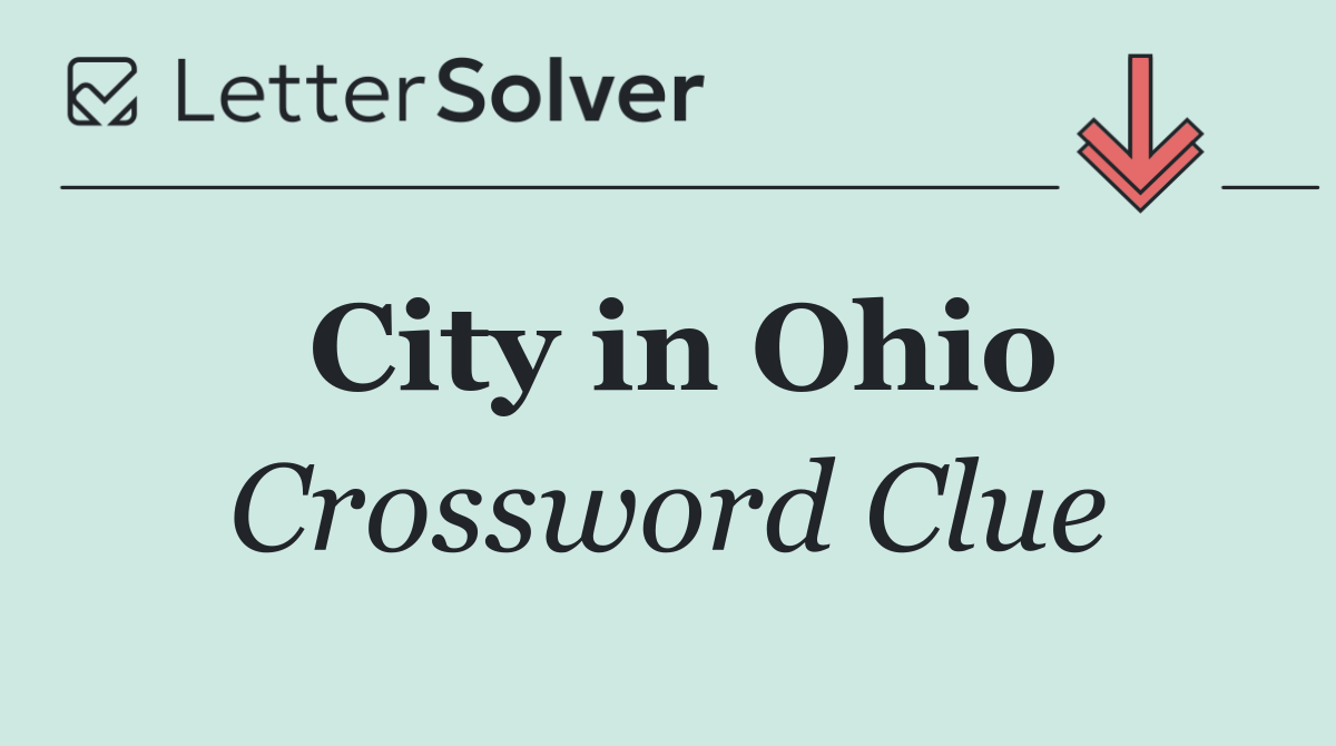 City in Ohio