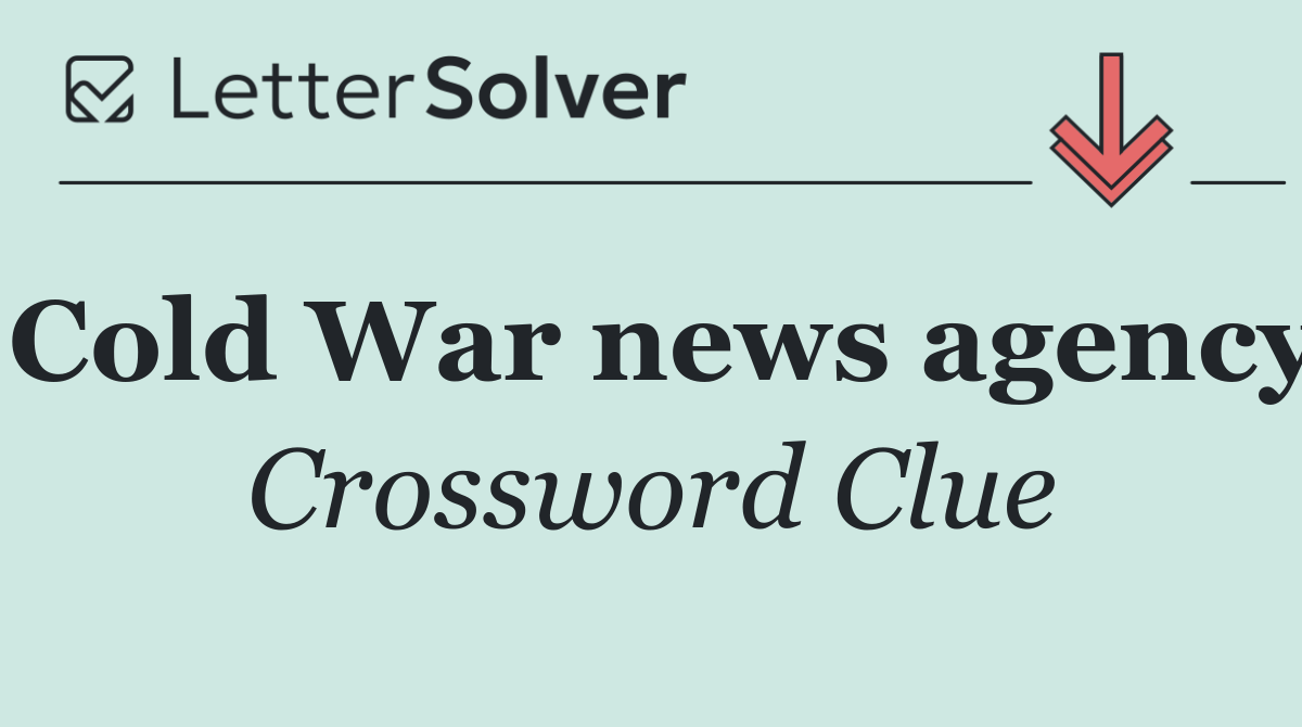 Cold War news agency