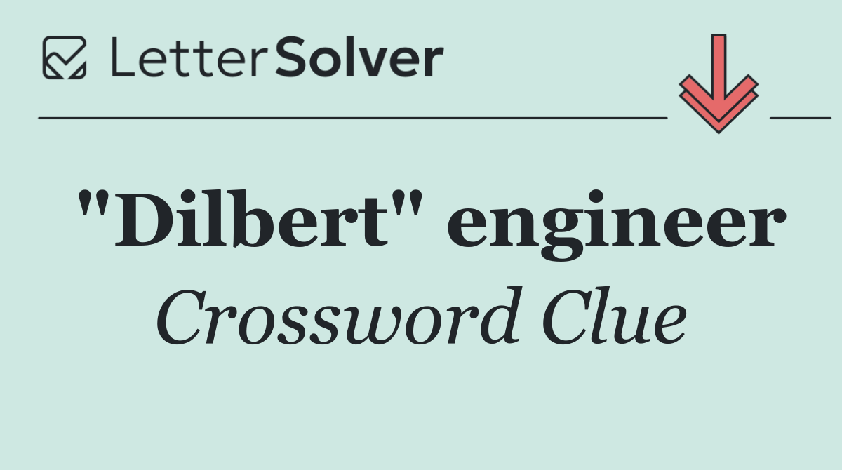 "Dilbert" engineer