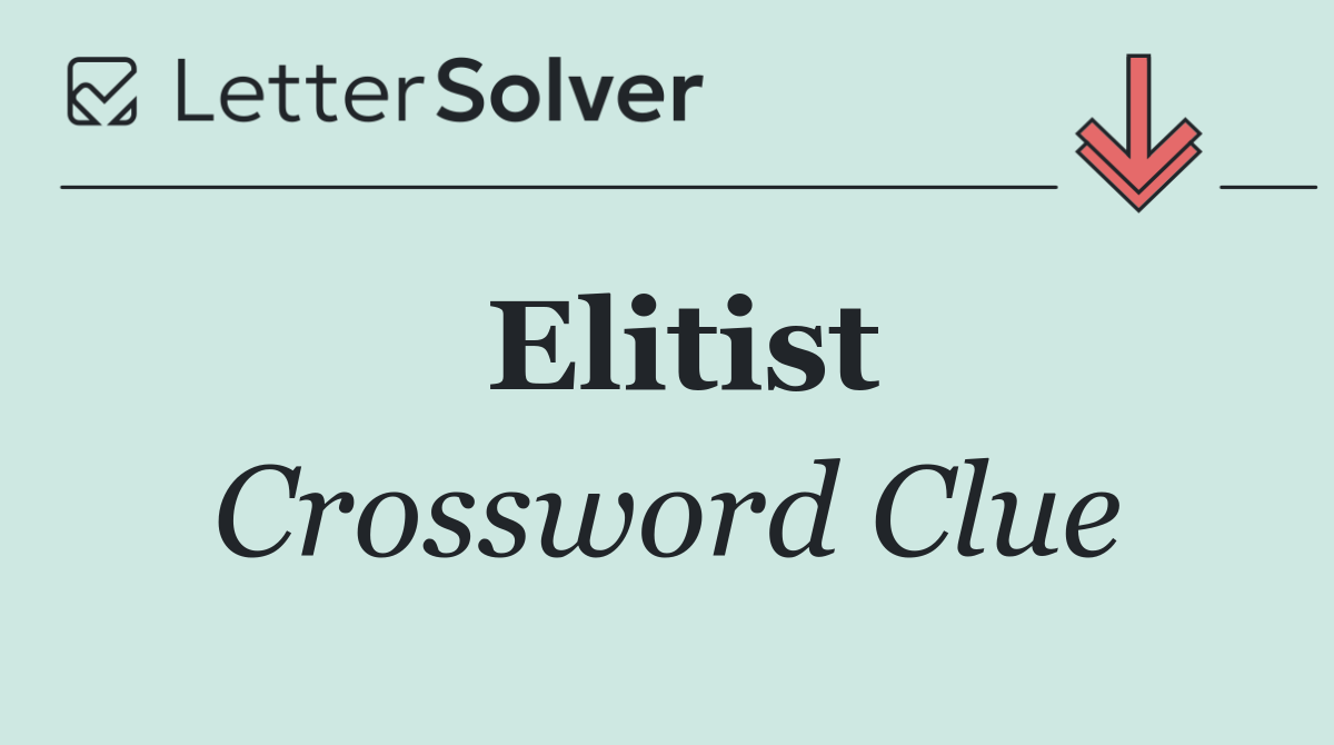 Elitist