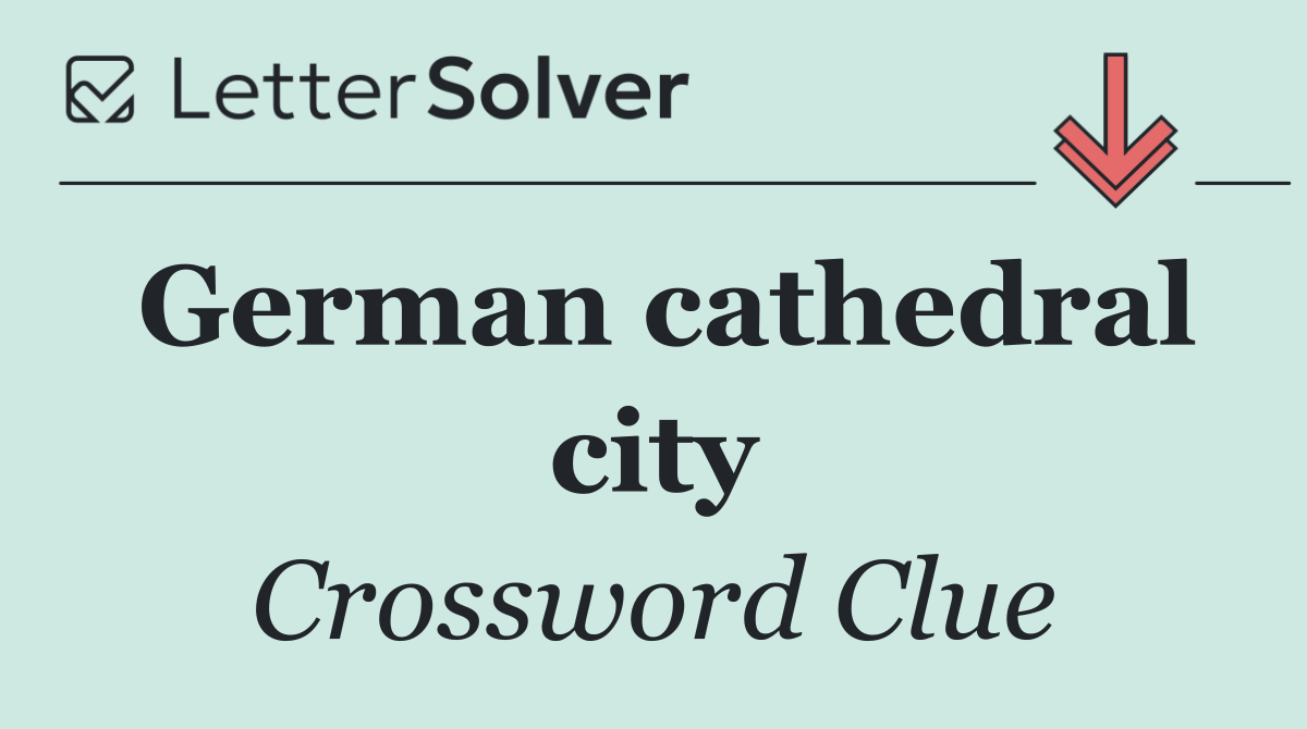 German cathedral city