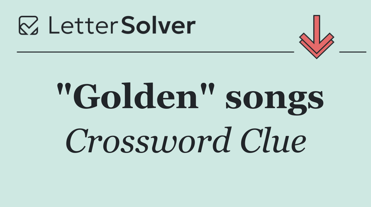 "Golden" songs