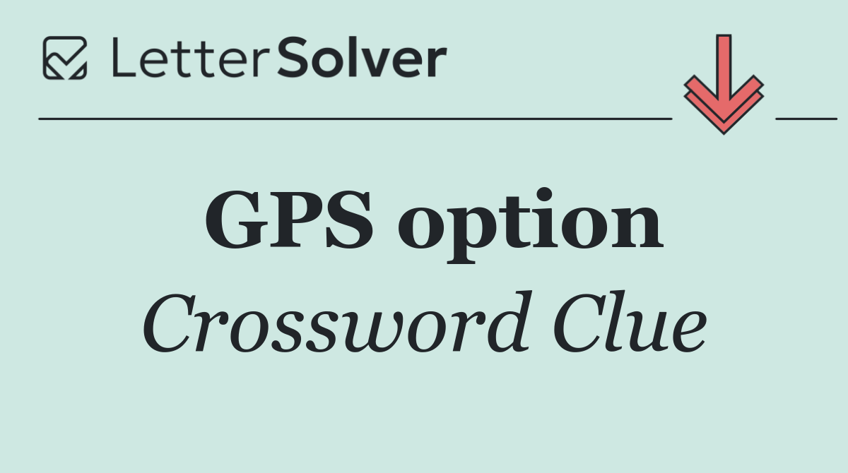 GPS option