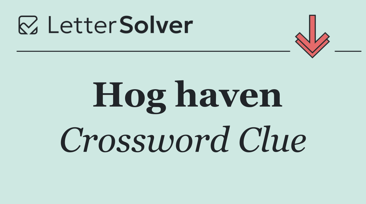 Hog haven