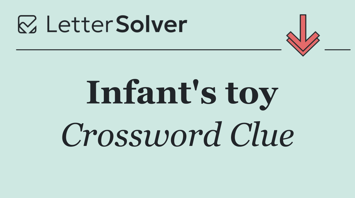 Infant's toy