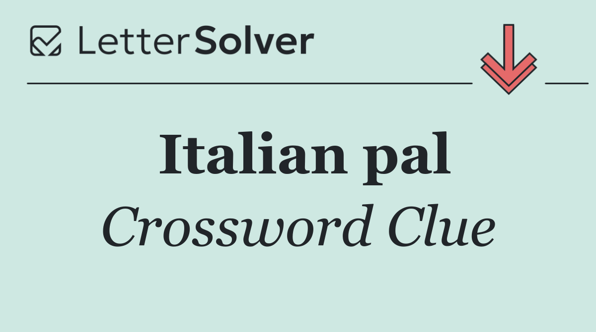 Italian pal