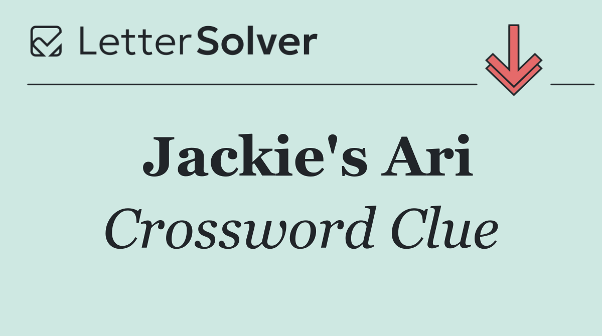 Jackie's Ari