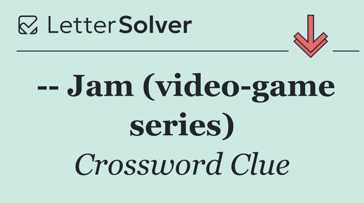    Jam (video game series)