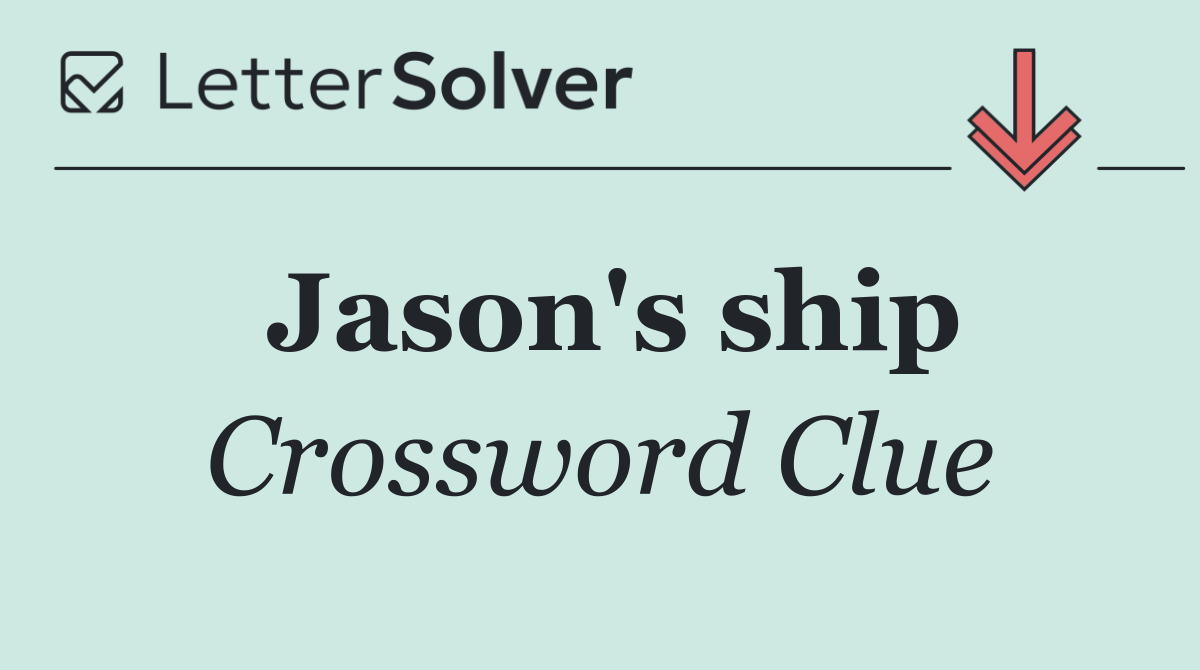 Jason's ship