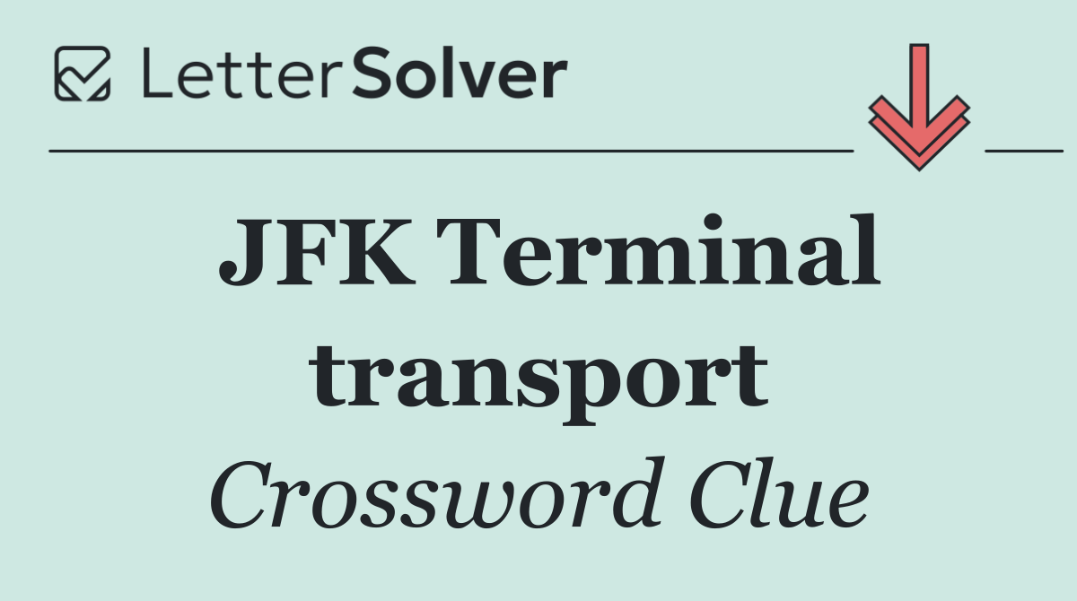 JFK Terminal transport