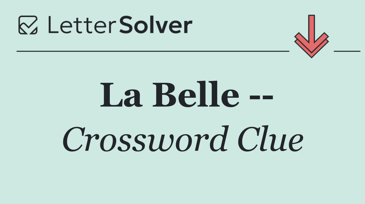 La Belle   