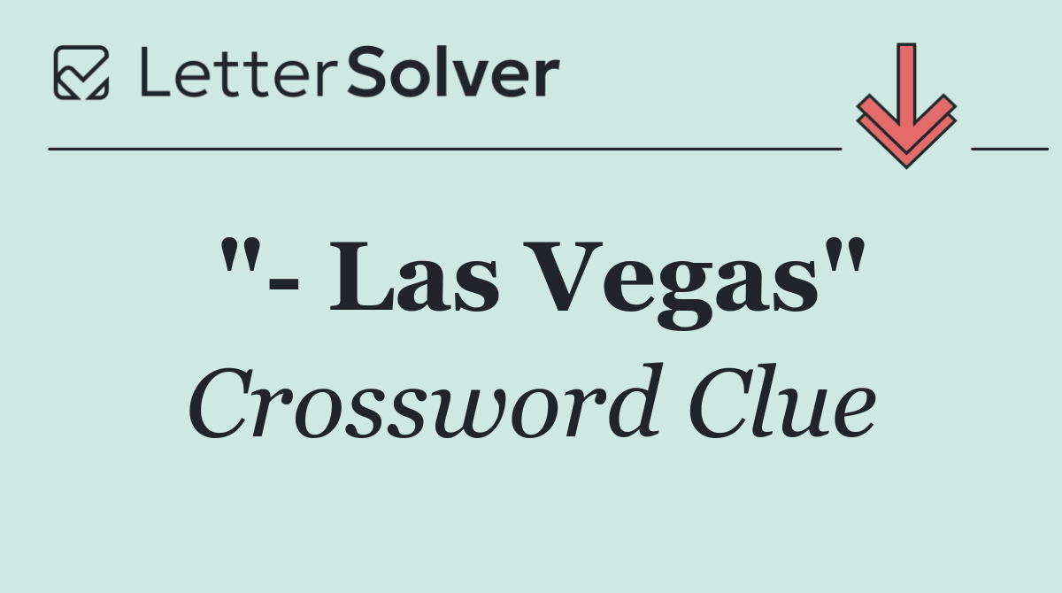 "  Las Vegas"