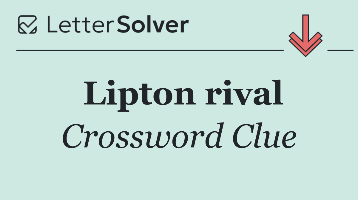 Lipton rival