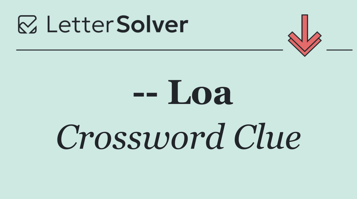    Loa