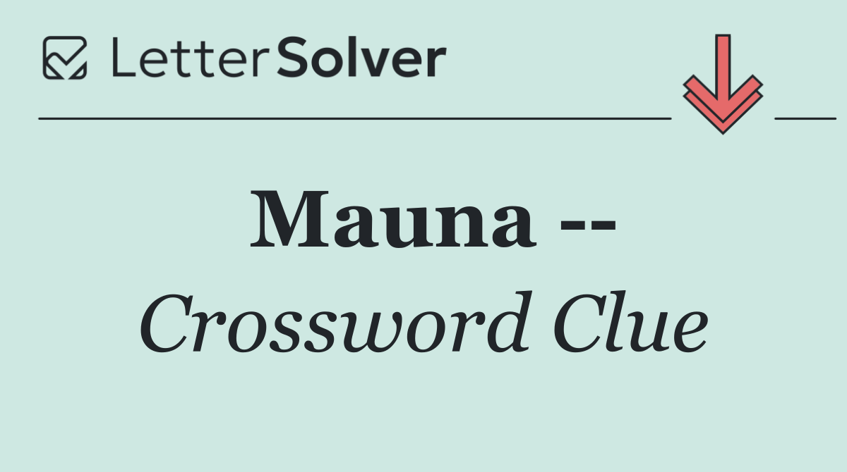 Mauna  