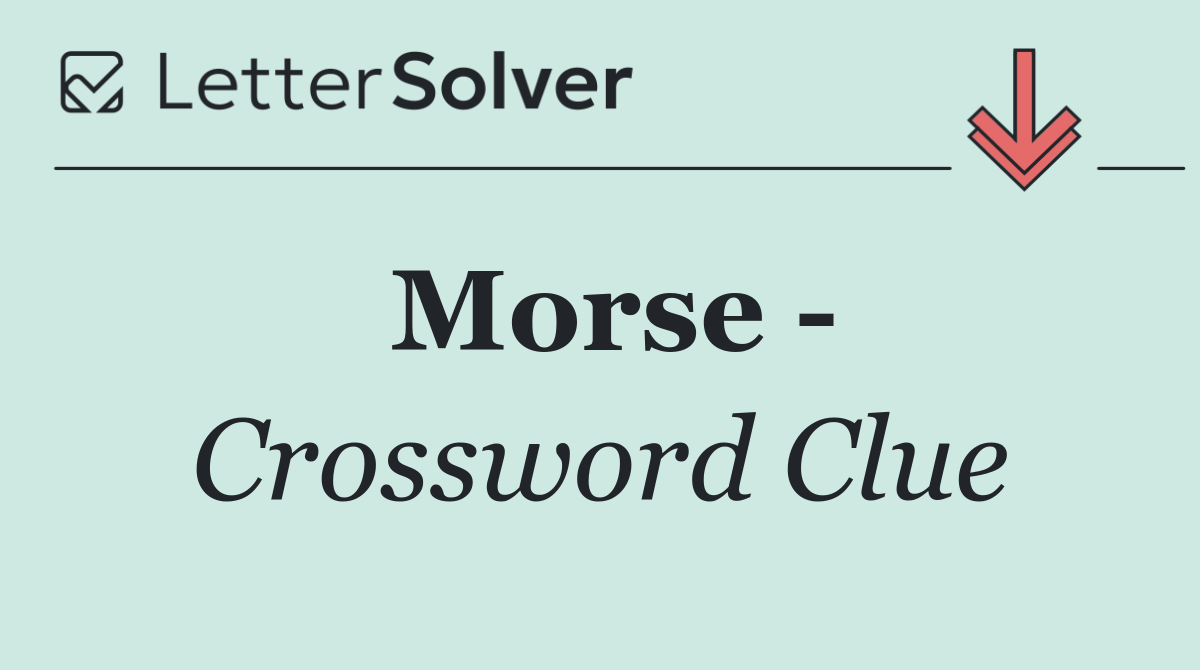 Morse  