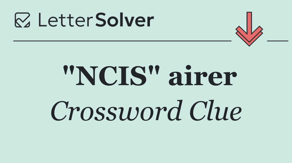 "NCIS" airer