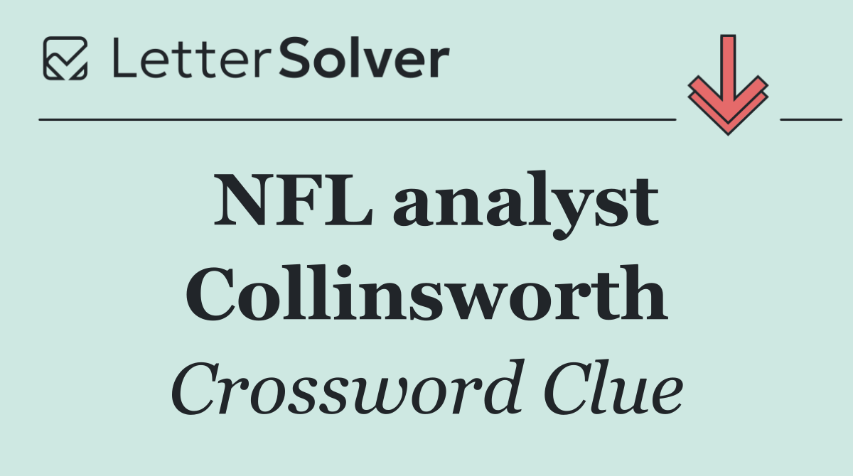 NFL analyst Collinsworth