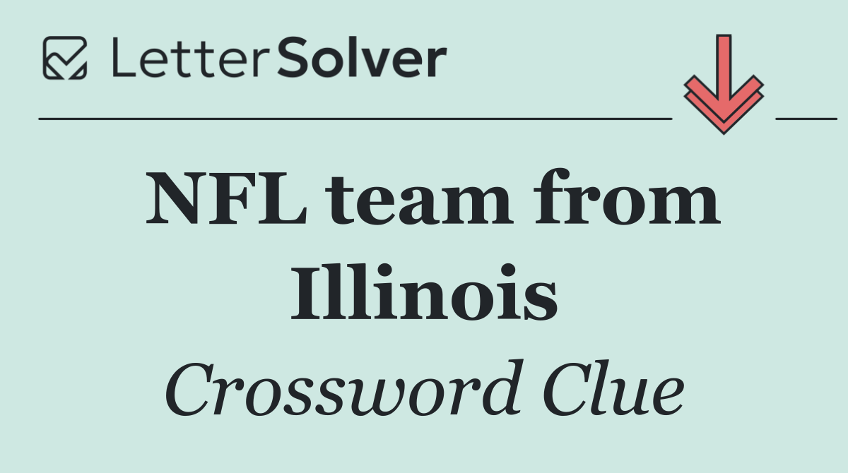 NFL team from Illinois
