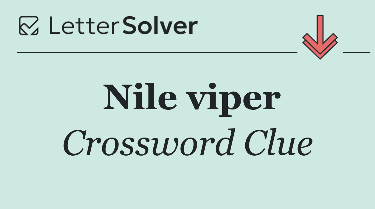 Nile viper