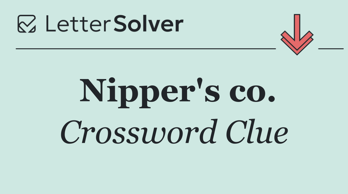 Nipper's co.