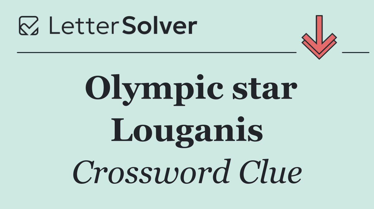 Olympic star Louganis