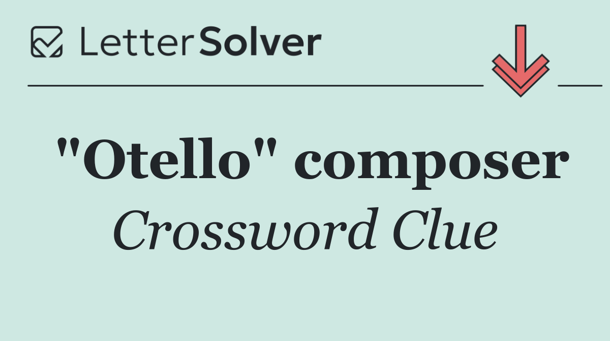 "Otello" composer