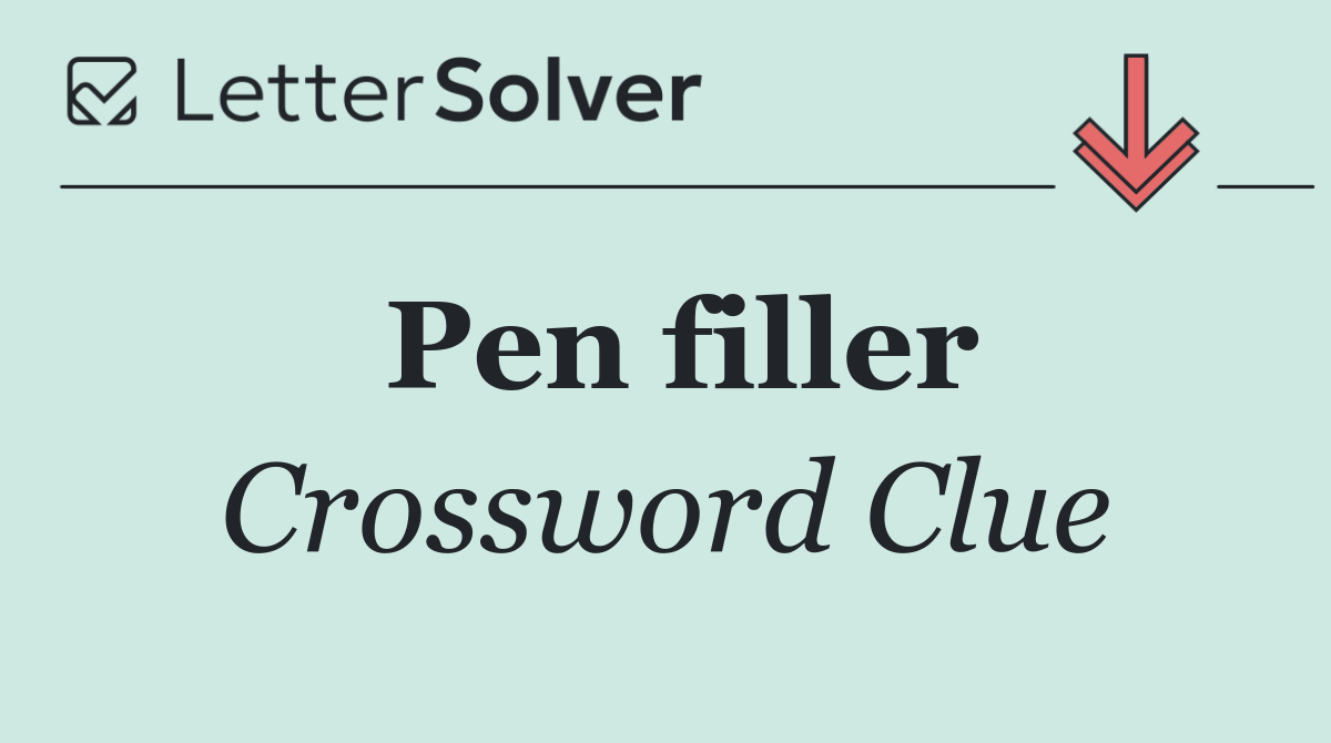 Pen filler