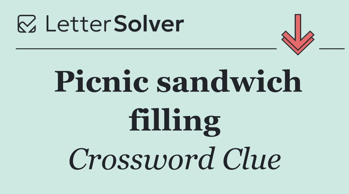 Picnic sandwich filling
