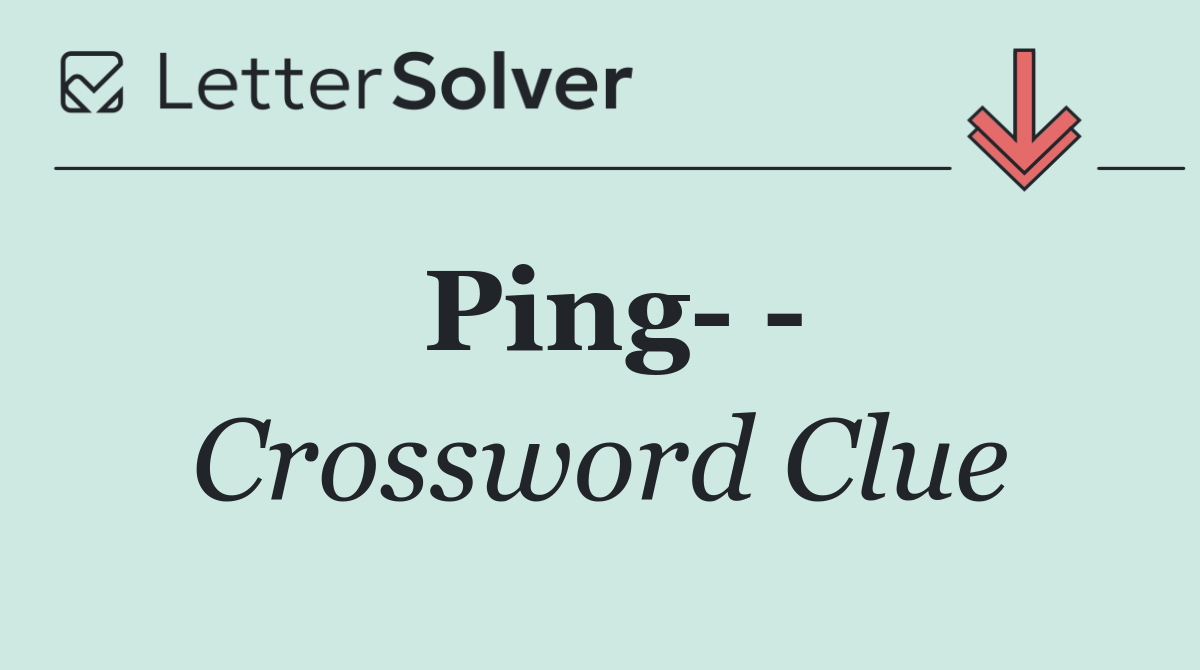 Ping   