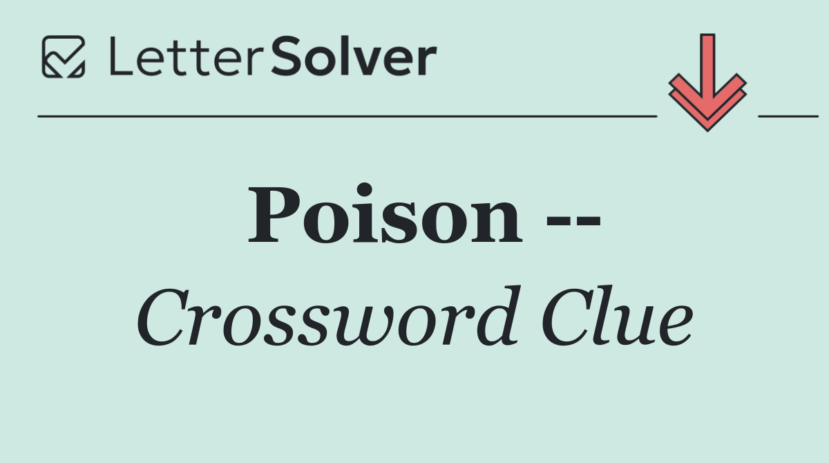 Poison   