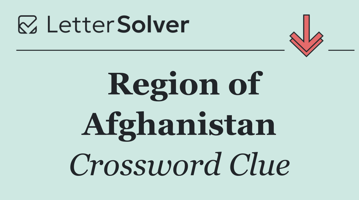 Region of Afghanistan