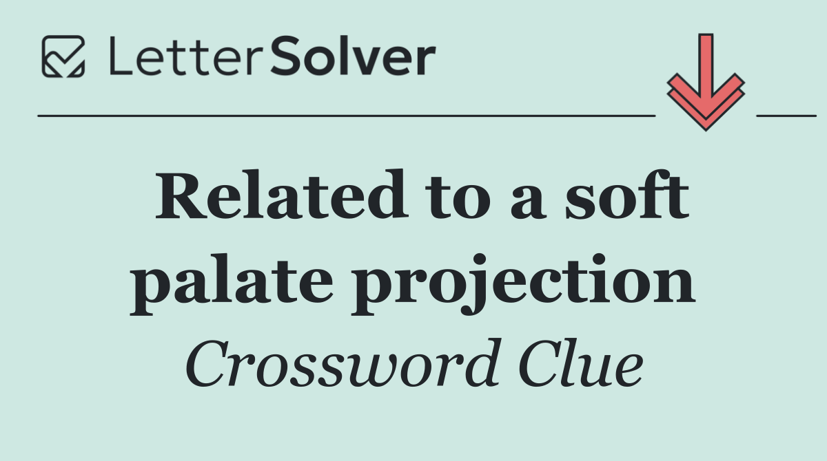 Related to a soft palate projection
