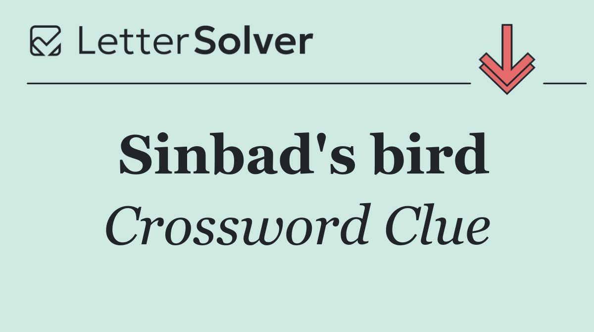 Sinbad's bird