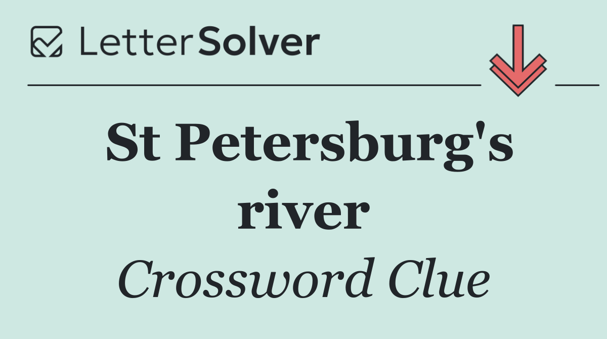 St Petersburg's river