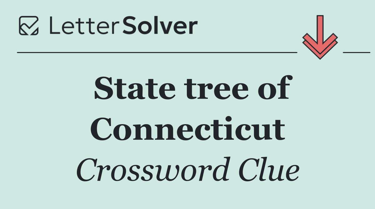 State tree of Connecticut