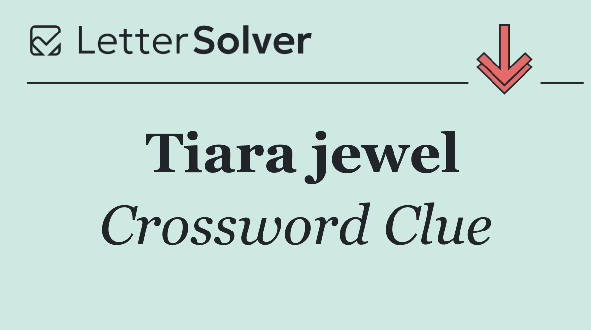 Tiara jewel