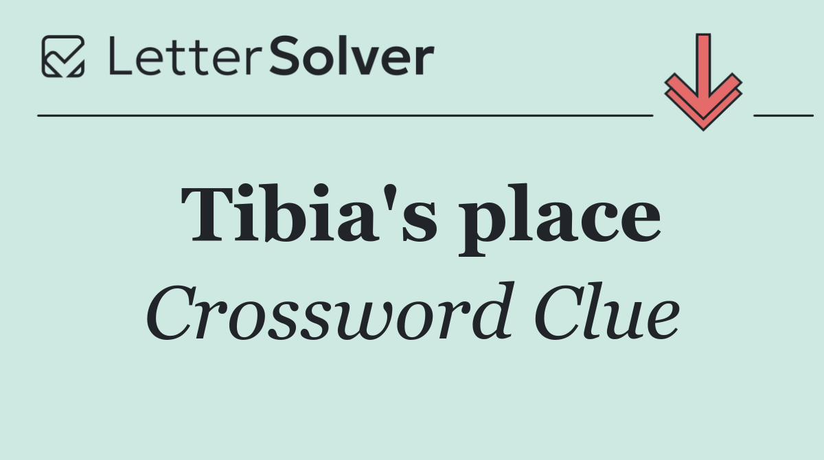 Tibia's place