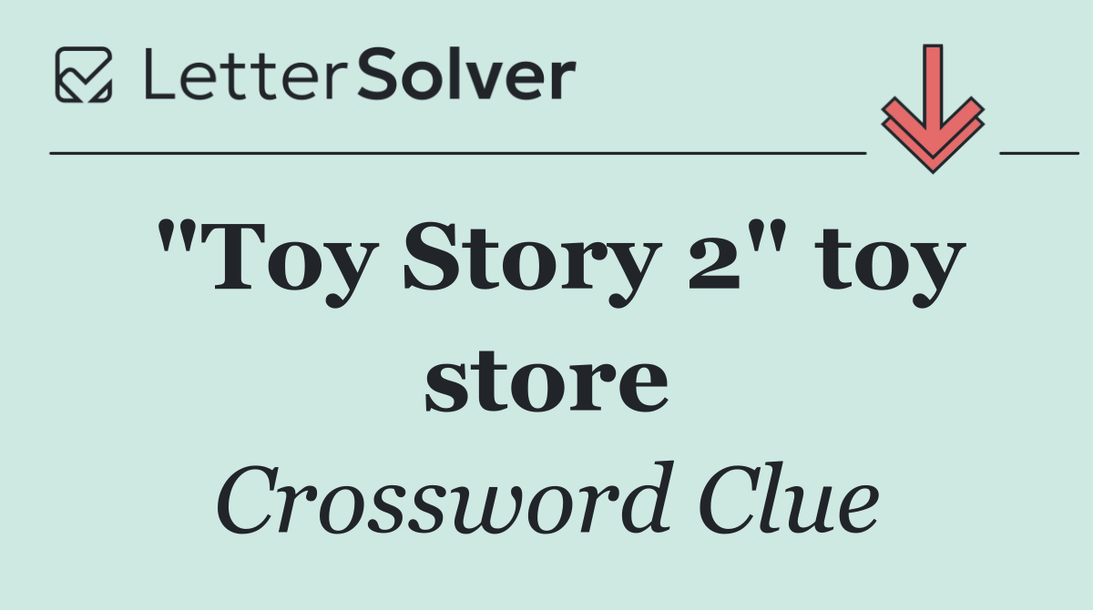 "Toy Story 2" toy store