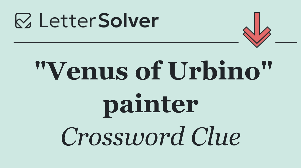 "Venus of Urbino" painter